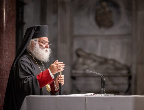 THE PATRIARCH OF ALEXANDRIA AT THE ST EGIDIO COMMUNITY-COMPLETION OF THE PATRIARCHAL VISIT TO ELDER ROME