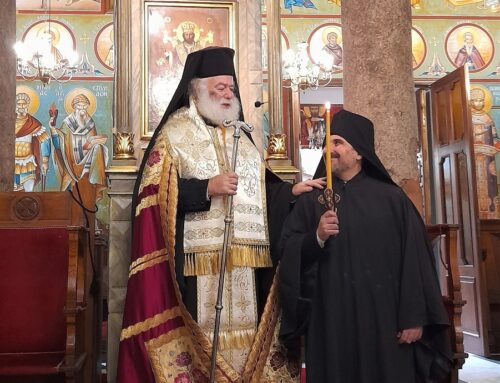 MONASTIC TONSURE BY THE PATRIARCH OF ALEXANDRIA