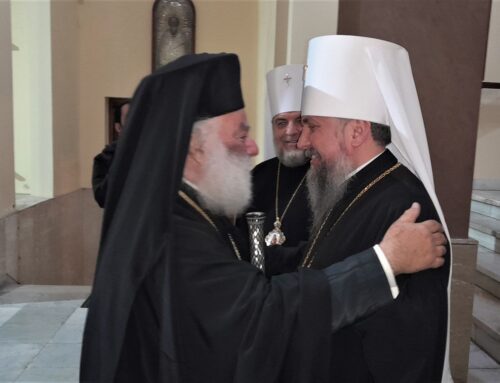 OFFICIAL VISIT BY HIS BEATITUDE THE METROPOLITAN OF KIEV TO THE PATRIARCHATE OF ALEXANDRIA