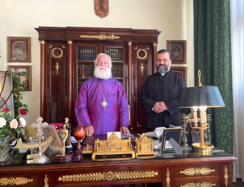 HIS BEATITUDE’S MEETING WITH THE PATRIARCHAL                    VICAR OF KISANGANI