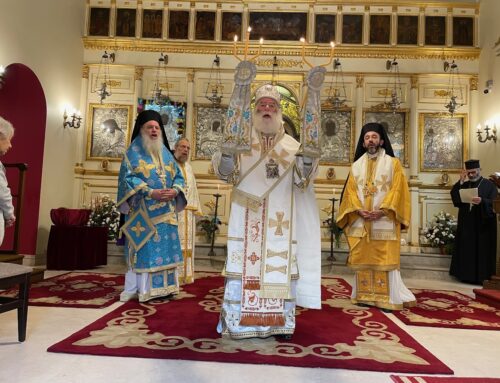 ΠΑΤΡΙΑΡΧΙΚΗ ΘΕΙΑ ΛΕΙΤΟΥΡΓΙΑ ΣΤΟΝ Ι.ΝΑΟ ΑΓΙΟΥ ΝΙΚΟΛΑΟΥ ΑΛΕΞΑΝΔΡΕΙΑΣ
