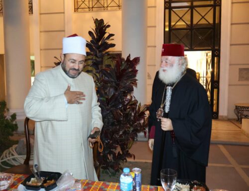 Ιφτάρ του Πατριαρχείου Αλεξανδρείας προς τιμήν των εργαζομένων της αναστήλωσης του Ιερού Ναού του Ευαγγελισμού Αλεξανδρείας