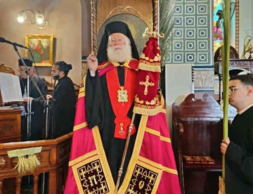 Η Κυριακή των Βαΐων στον Ιερό Ναό Παμμεγίστων Ταξιαρχών στο Κάιρο