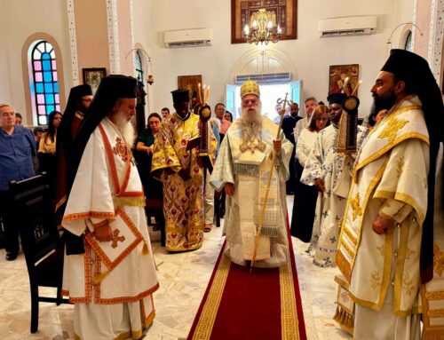 ΠΑΝΗΓΥΡΙΣ ΙΕΡΟΥ ΠΑΤΡΙΑΡΧΙΚΟΥ ΝΑΟΥ ΑΓΙΑΣ ΠΑΡΑΣΚΕΥΗΣ ΣΤΗΝ ΠΕΡΙΟΧΗ EL SYOUF ΑΛΕΞΑΝΔΡΕΙΑΣ